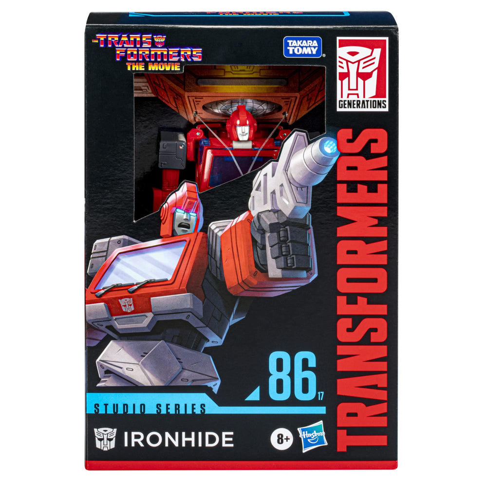 Transformers Ironhide Studio Series 86-17 Decepticon Shuttle Ambush scene replica
