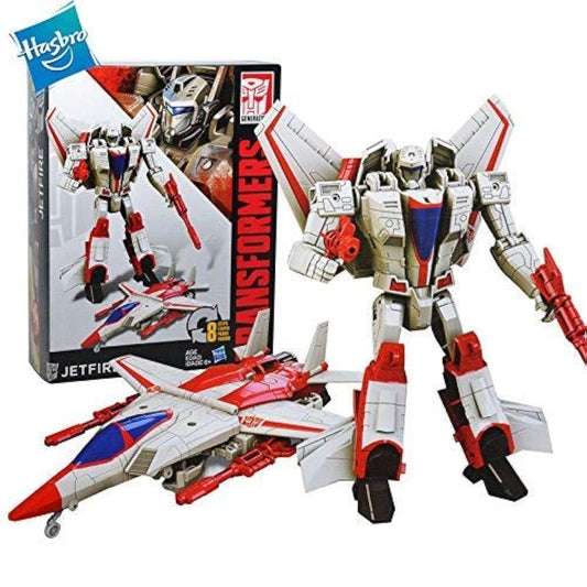 Transformers Jetfire Cyber Battalion packaging display, secure and ready for gifting.