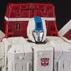 Sky Shield armor on Jetfire for dramatic shelf presence