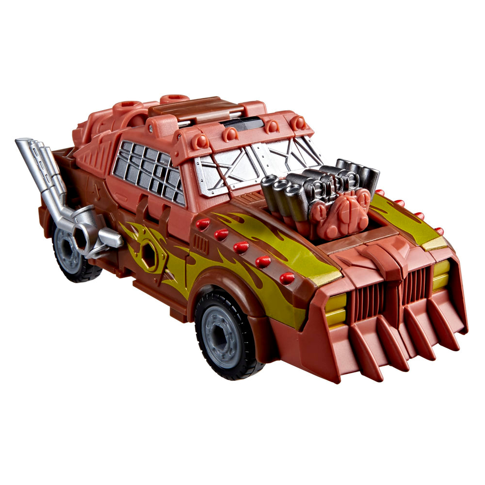 Transformers Junkion Jalopy vehicle mode with rugged off-road styling for imaginative adventures.