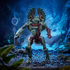 Transformers Jurassic Park packaging featuring the Dilophocon and JP12 mash-up.