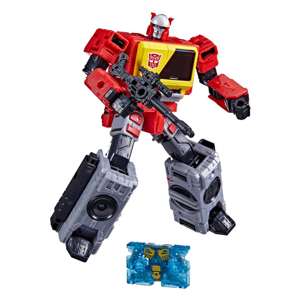 Transformers Kingdom Blaster in robot mode for classic play sessions