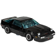 Transformers Autobot Agent Knight robot mode with authentic Knight Rider deco for display.