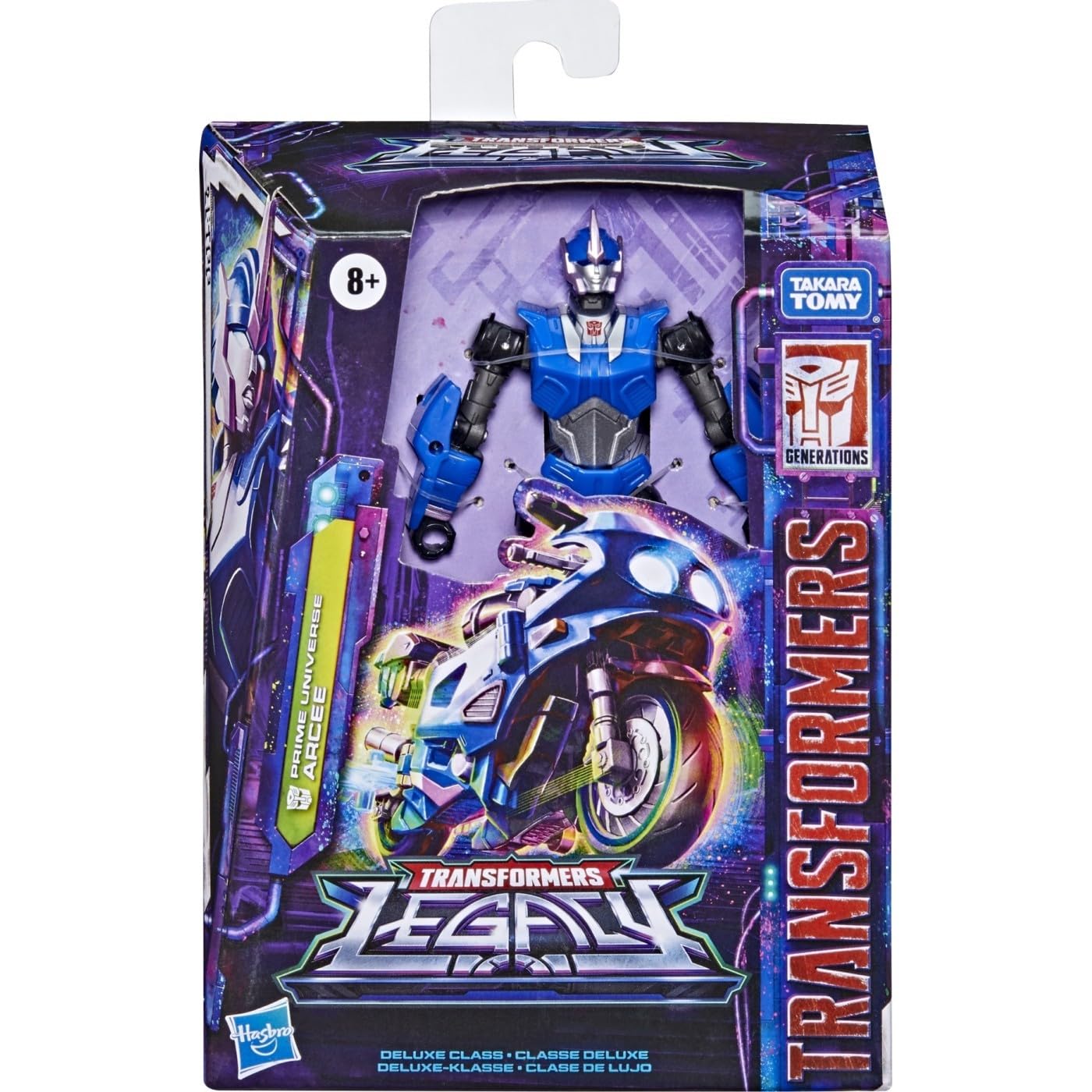 Energon blade accessories for Arcee enhance action scenes across modes