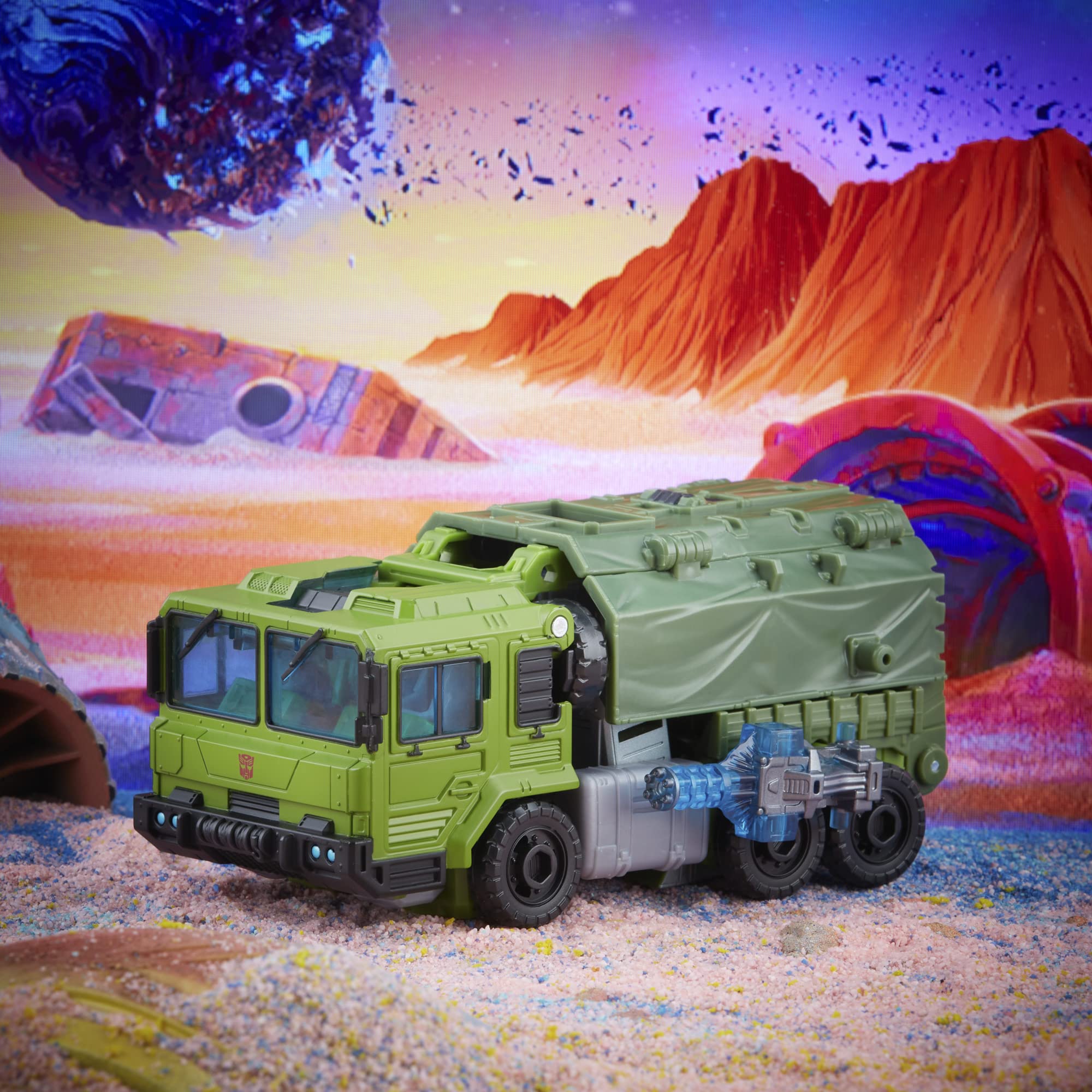Transformers Generations Legacy Bulkhead packaging QR for tech specs