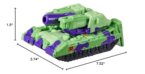 Transformers Legacy EV Core G2 Megatron converting action in battle-ready mode for imaginative play