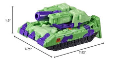 Transformers Legacy EV Core G2 Megatron converting action in battle-ready mode for imaginative play