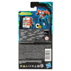 Ion blaster accessory enhances battle-ready action for Optimus Prime.