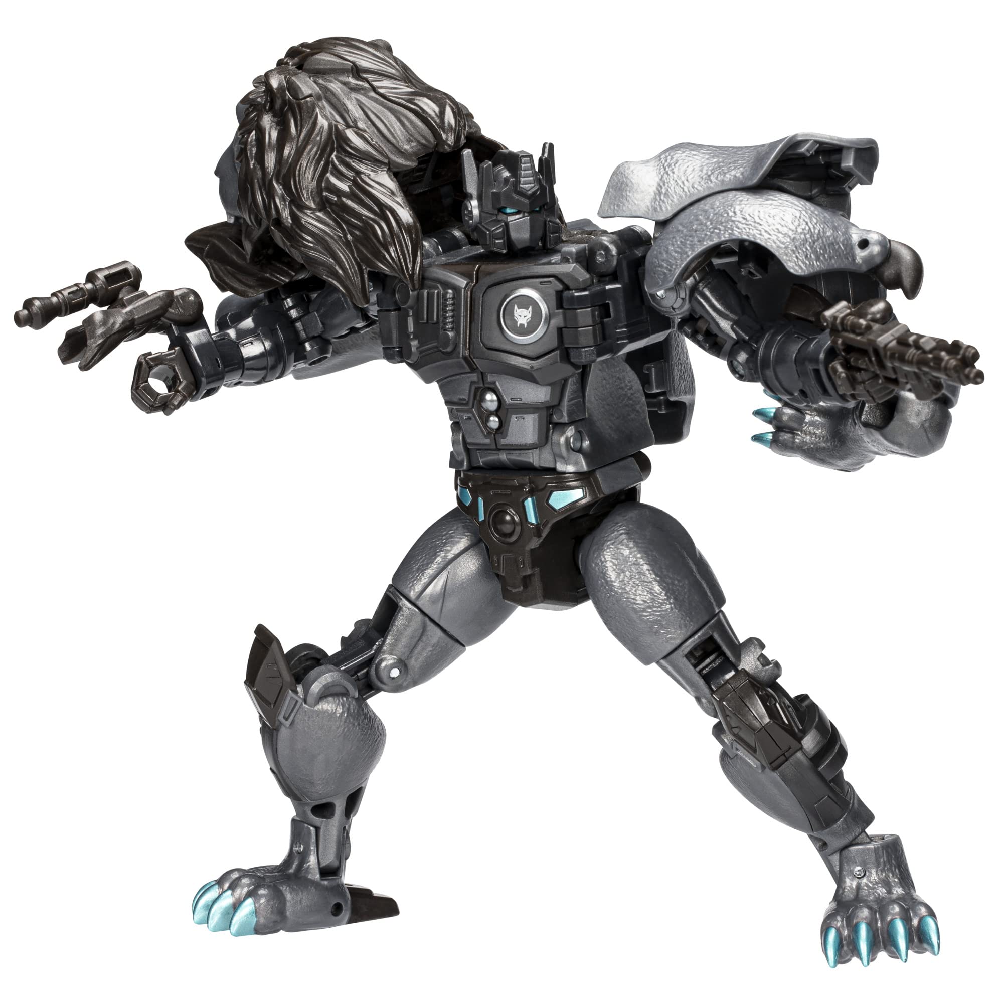 Transformers Nemesis Leo Prime in robot mode ready for action-packed play.