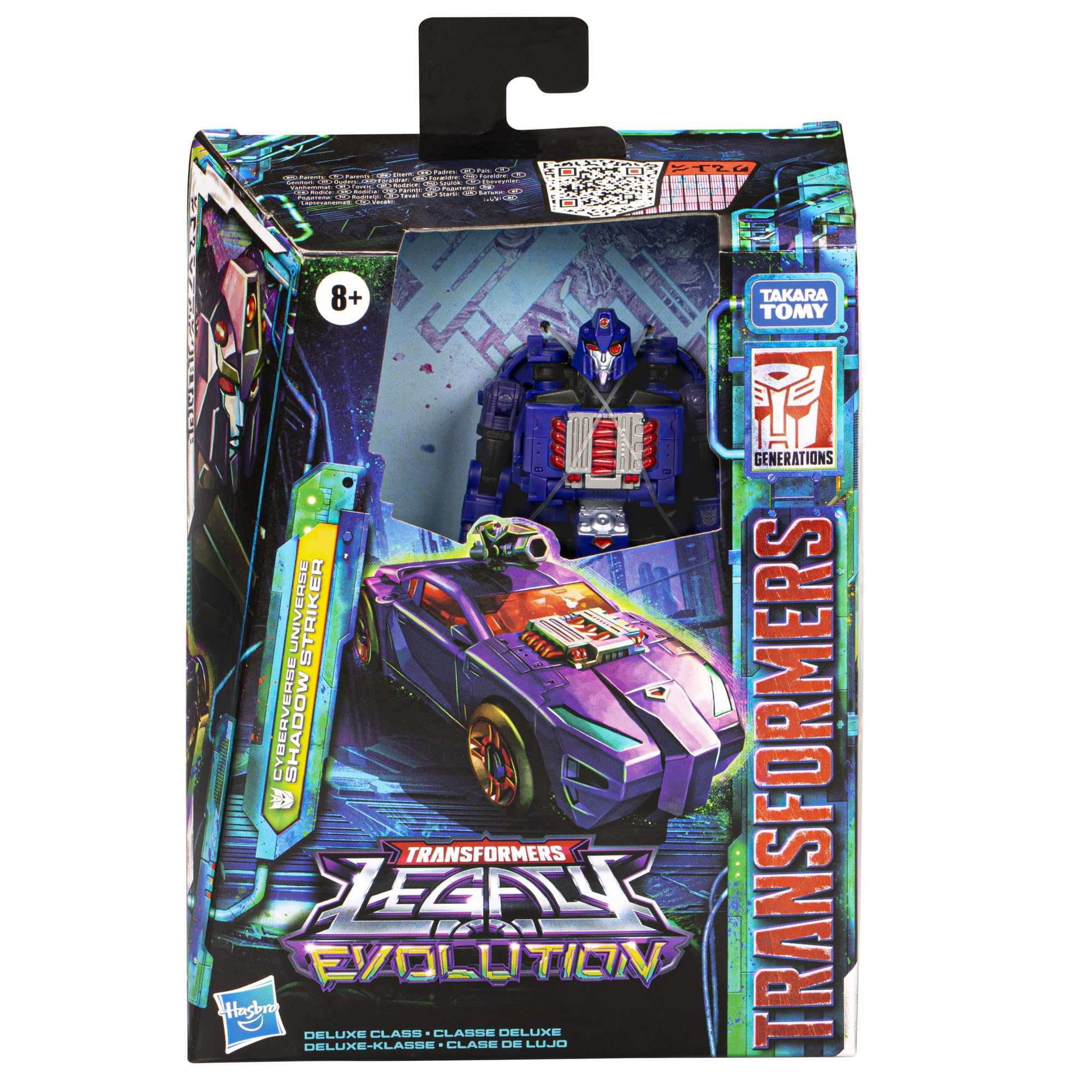 Shadow Striker in car mode showing fast action play opportunities.