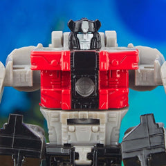 Transformers Legacy Evolution Volcanicus lower torso form enhances combined figure options.