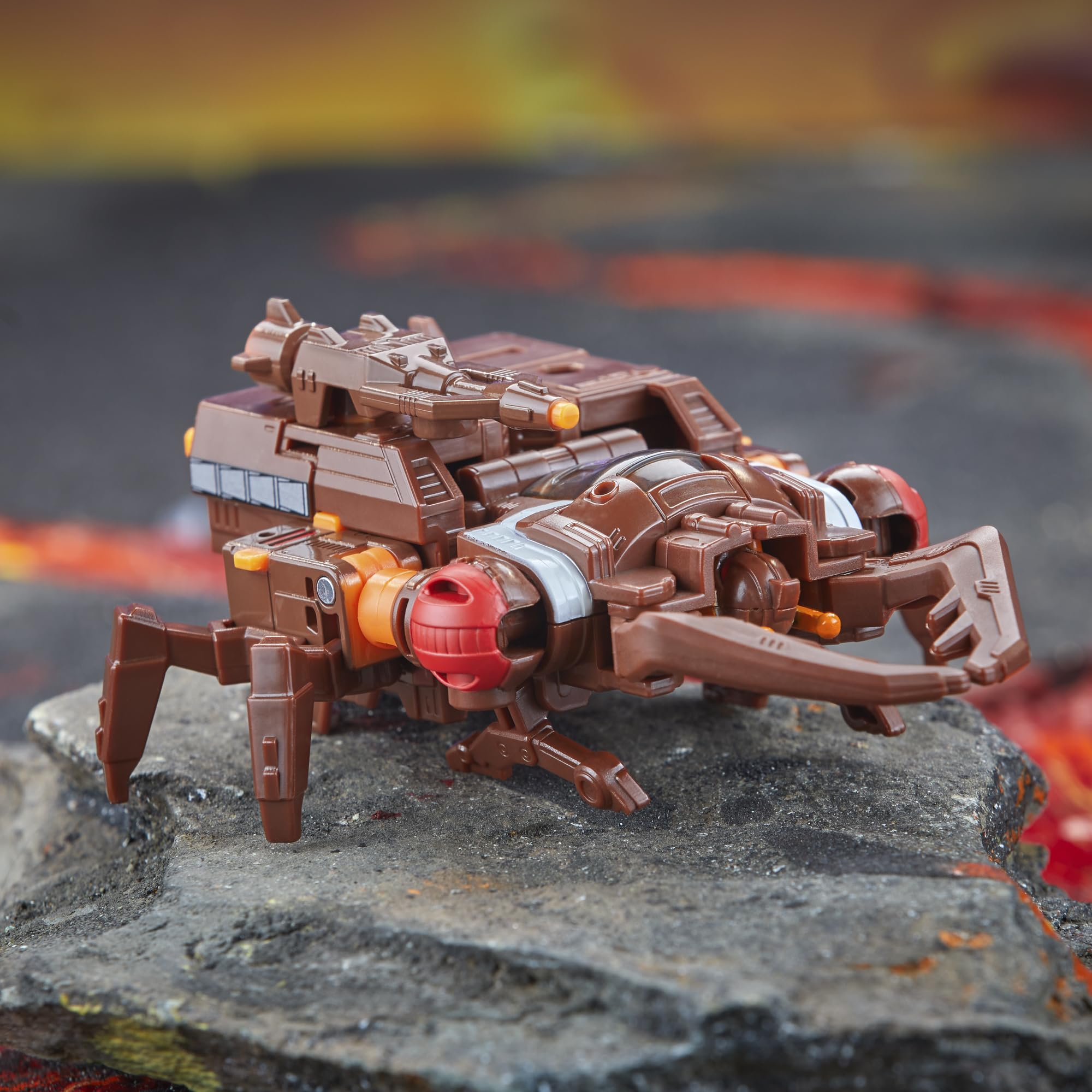 Transformers Legacy Malleus Minotaurus robot mode, articulated limbs enable expressive poses.