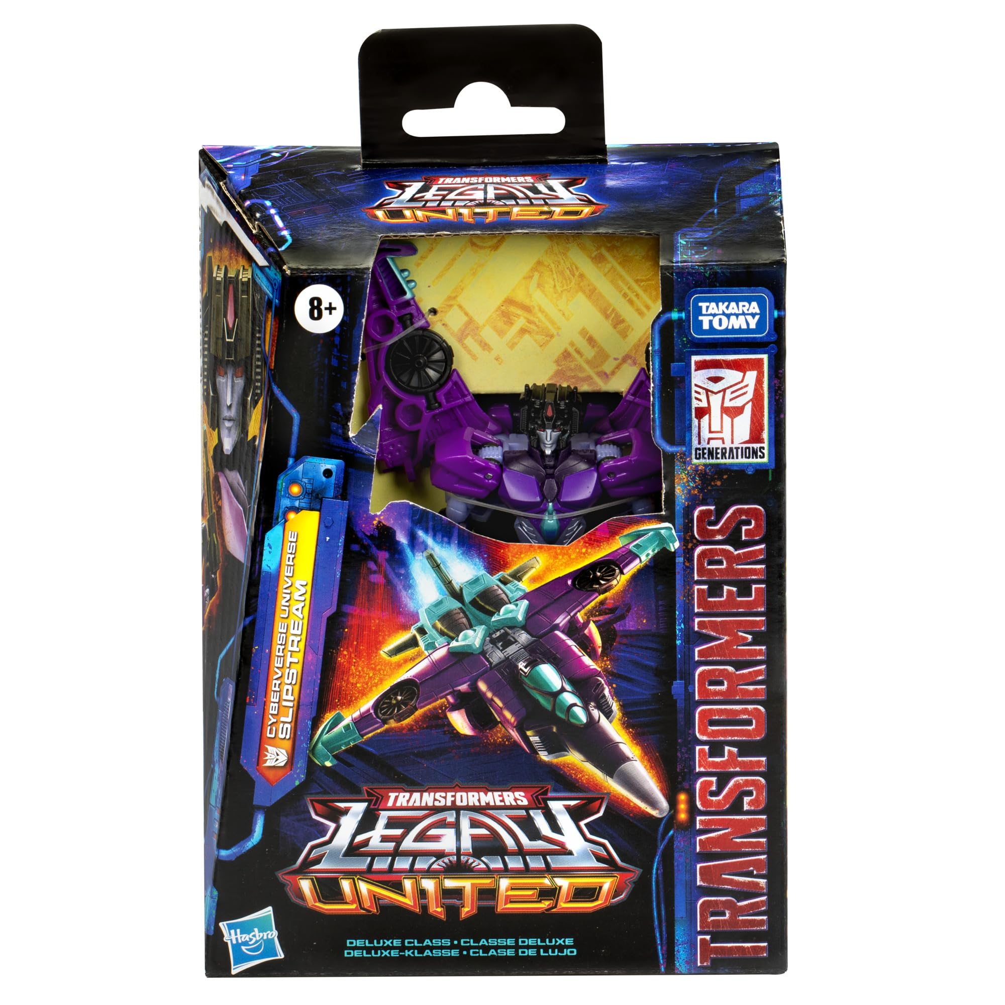 Transformers Legacy Slipstream Deluxe jet mode ready for dramatic display and storytelling.