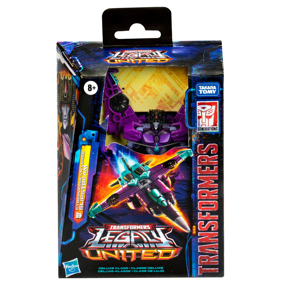 Transformers Legacy Slipstream Deluxe jet mode ready for dramatic display and storytelling.