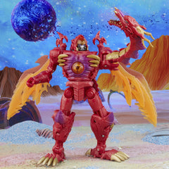Transformers Legacy Transmetal II Megatron packaging code scan reveals cross-universe specs.