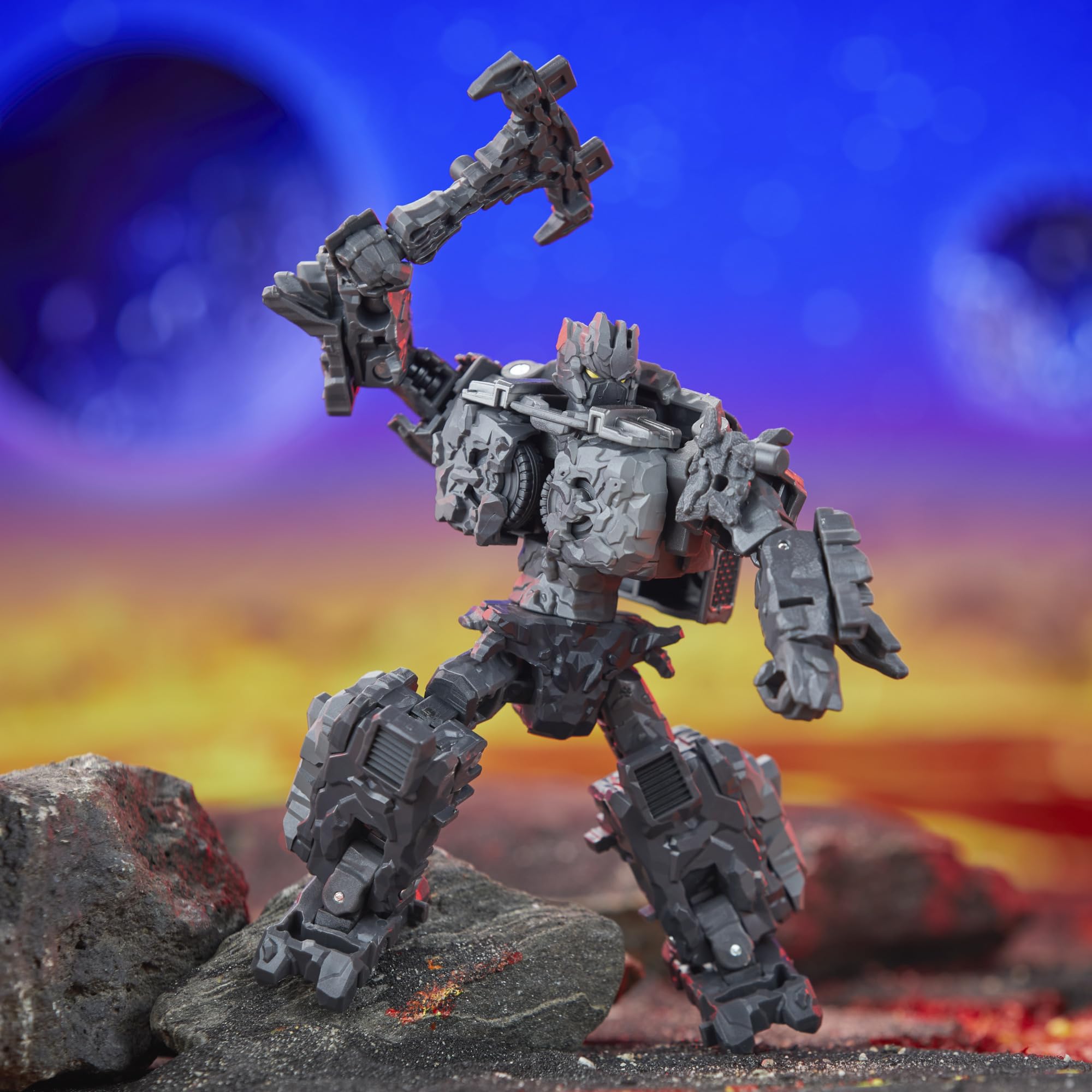 Transformers Legacy United compatibility invites stacking with other Armorizers.