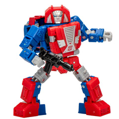 Transformers Legacy United Gears robot mode pose for dynamic display.