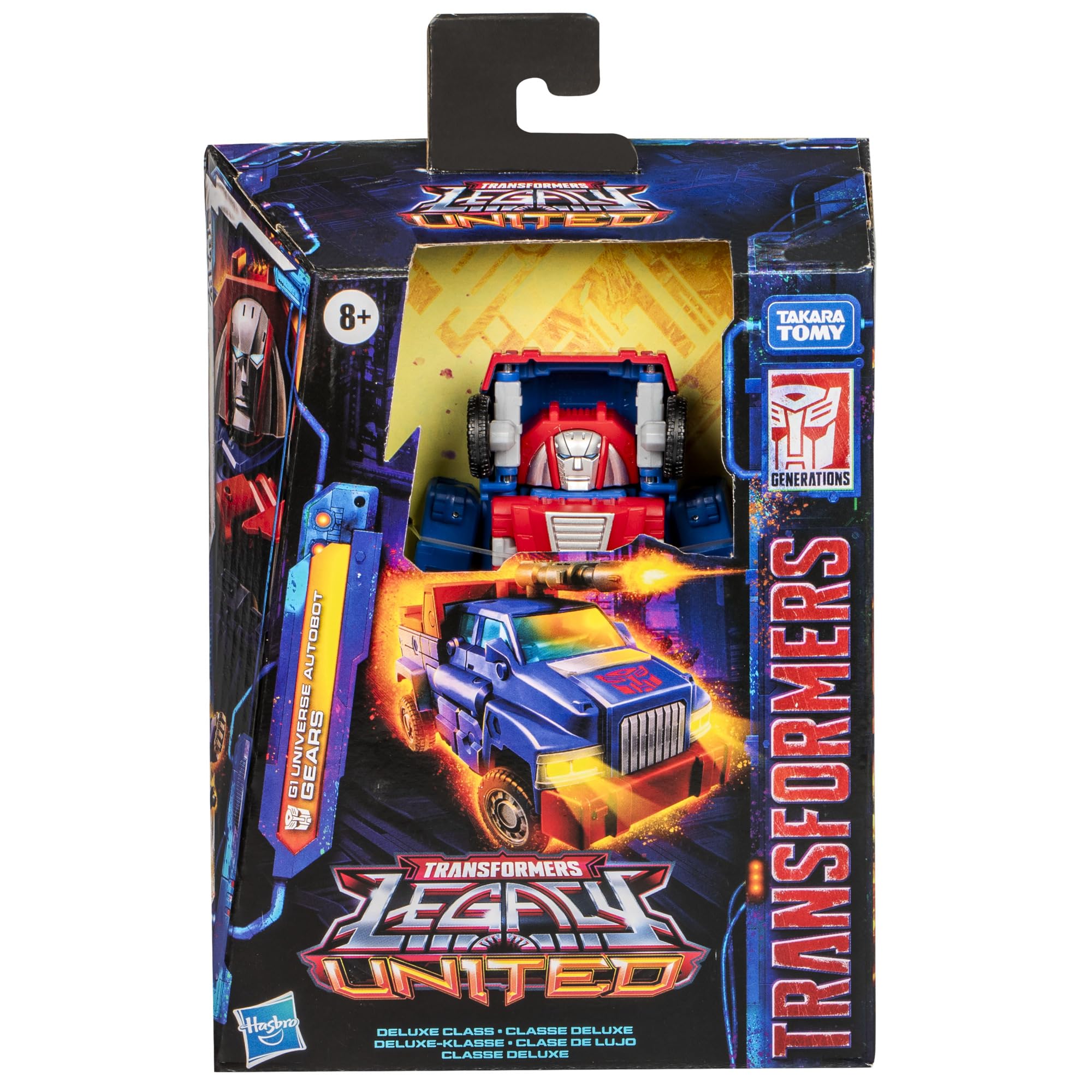 Transformers Legacy United Gears in truck mode for authentic conversion play.