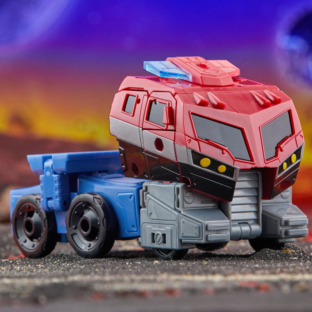 Transformers Legacy United Optimus Prime animated-series inspired deco