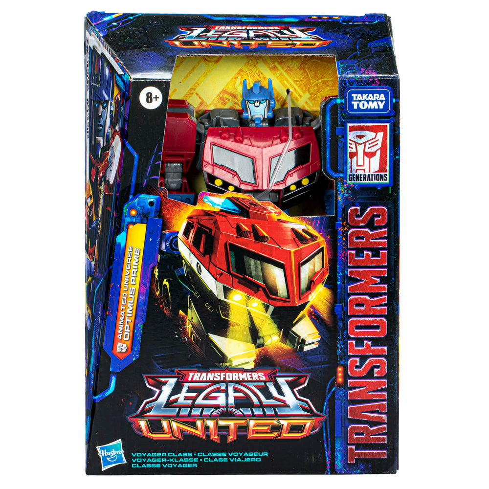 Transformers Legacy United Optimus Prime truck mode for dynamic display