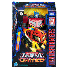 Transformers Legacy United Optimus Prime truck mode for dynamic display