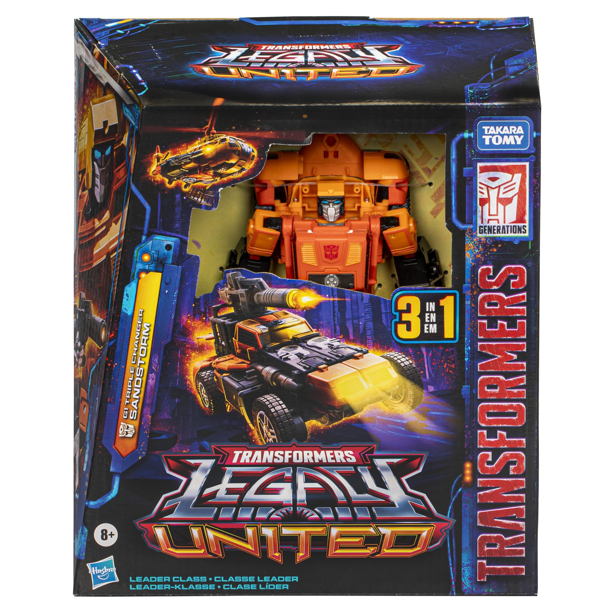 Sandstorm robot mode showcases articulated limbs for dynamic action poses