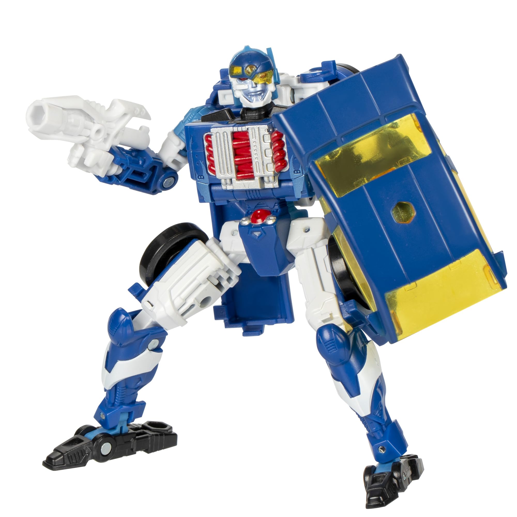 Transformers Legacy United Side Burn robot mode for dynamic posing.