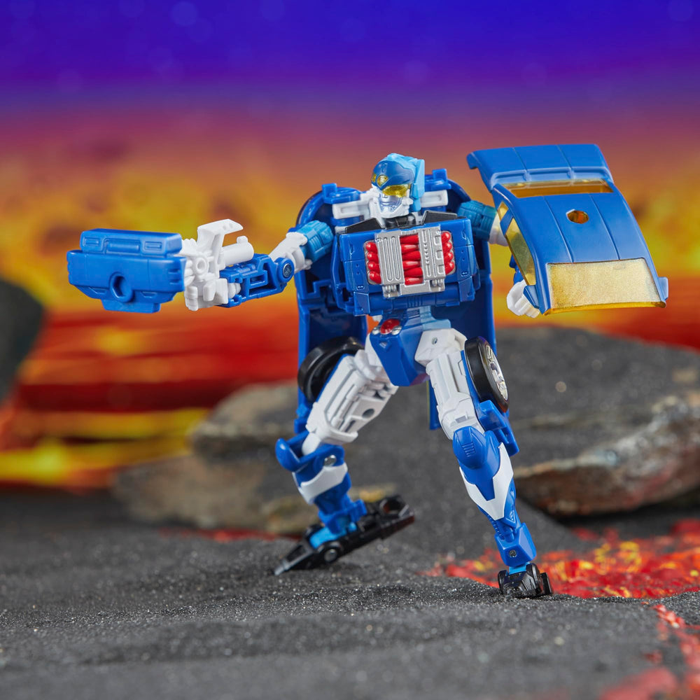 Transformers Legacy United Side Burn roof piece becomes a shield.