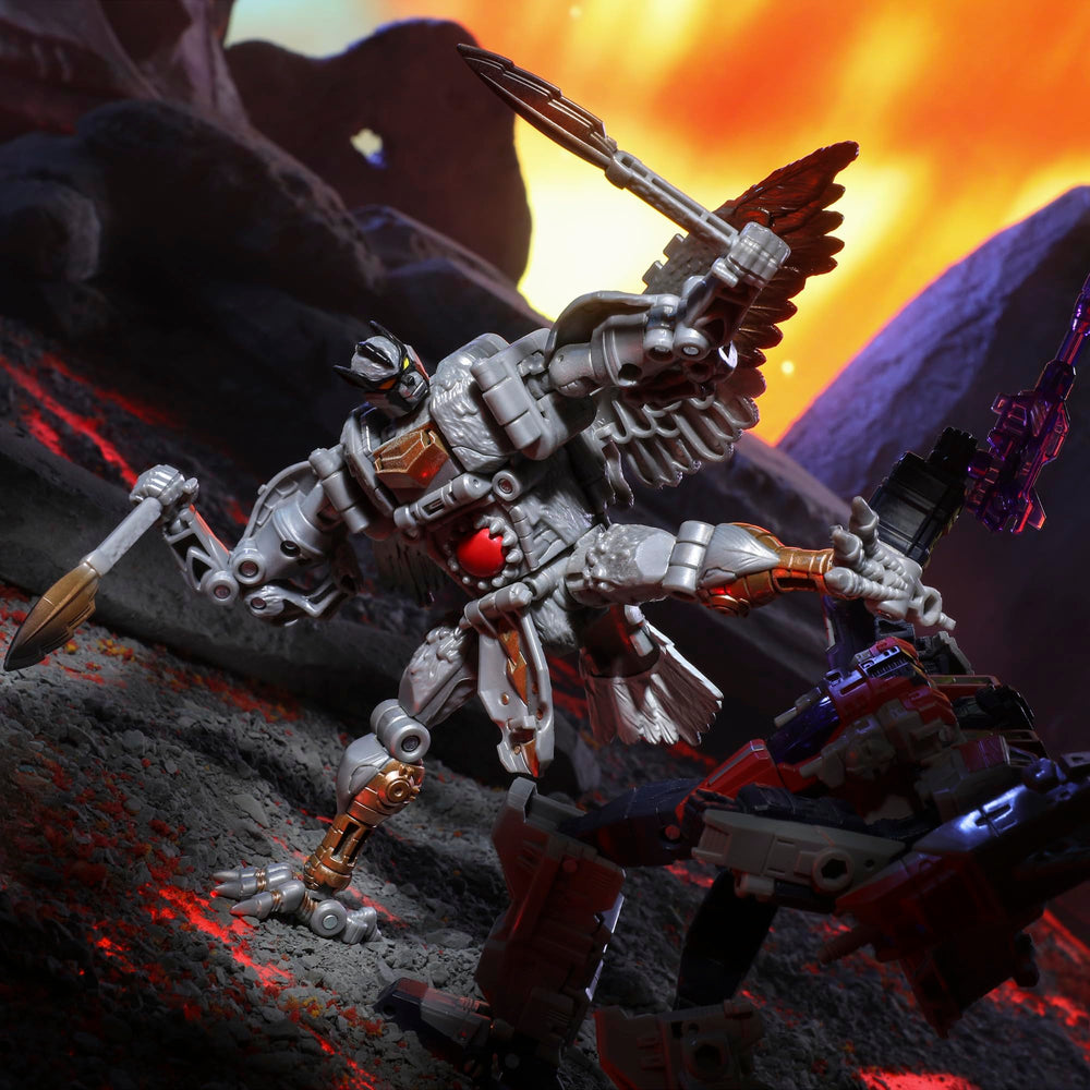 Collectible gift-ready figure for Transformers fans and collectors.