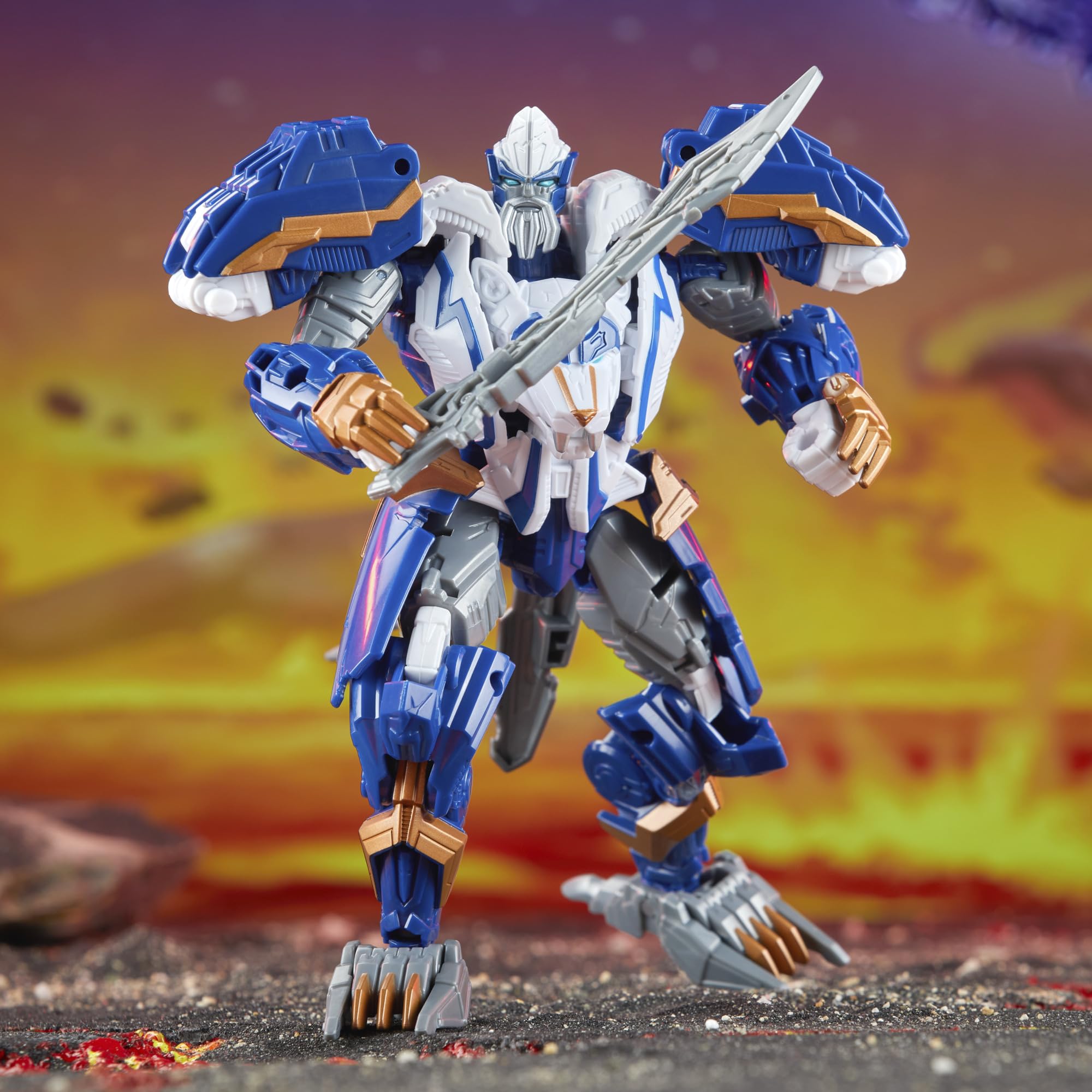 Transformers Legacy United Thundertron head articulation enables expressive poses.
