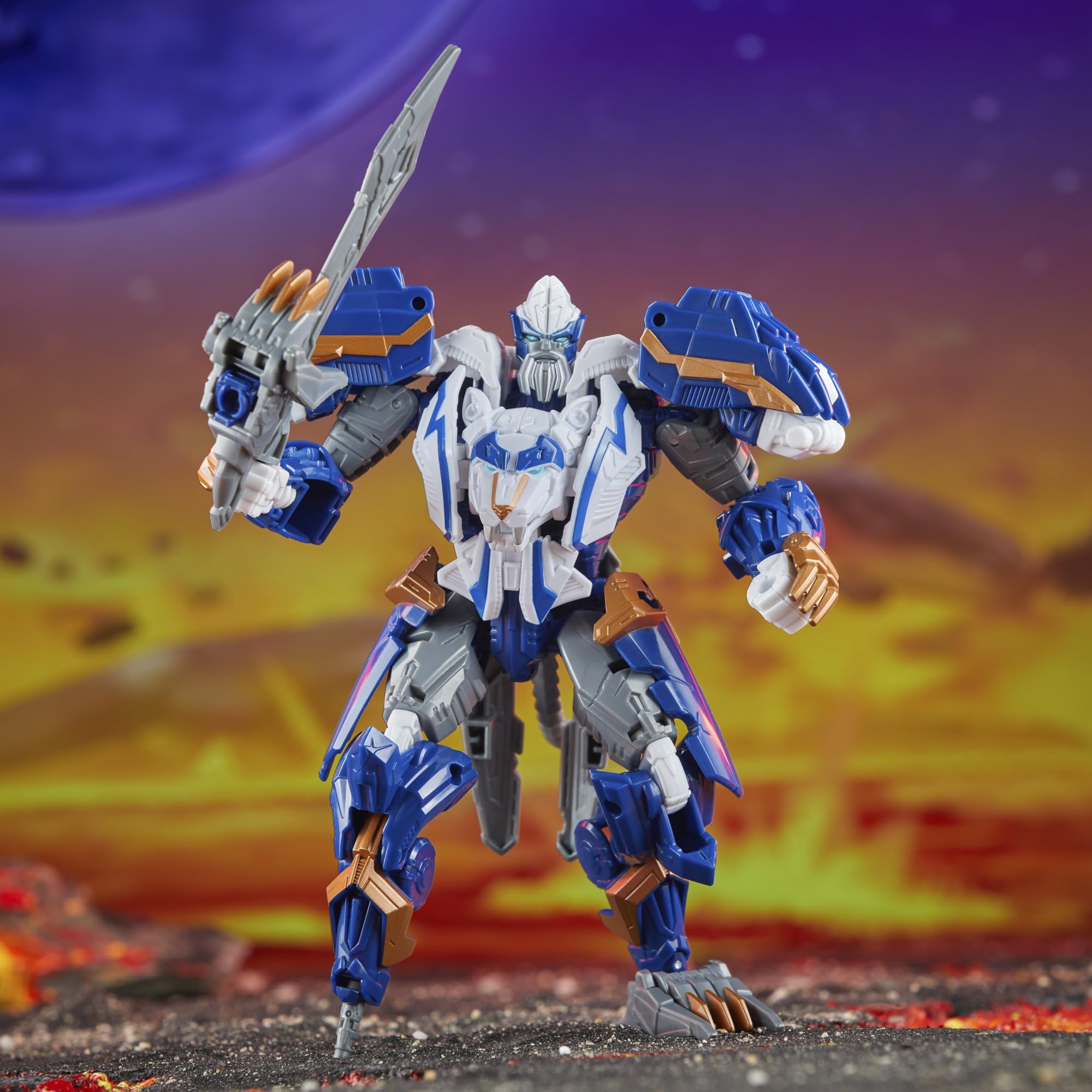 Transformers Legacy United Thundertron display-ready action figure for collectors.
