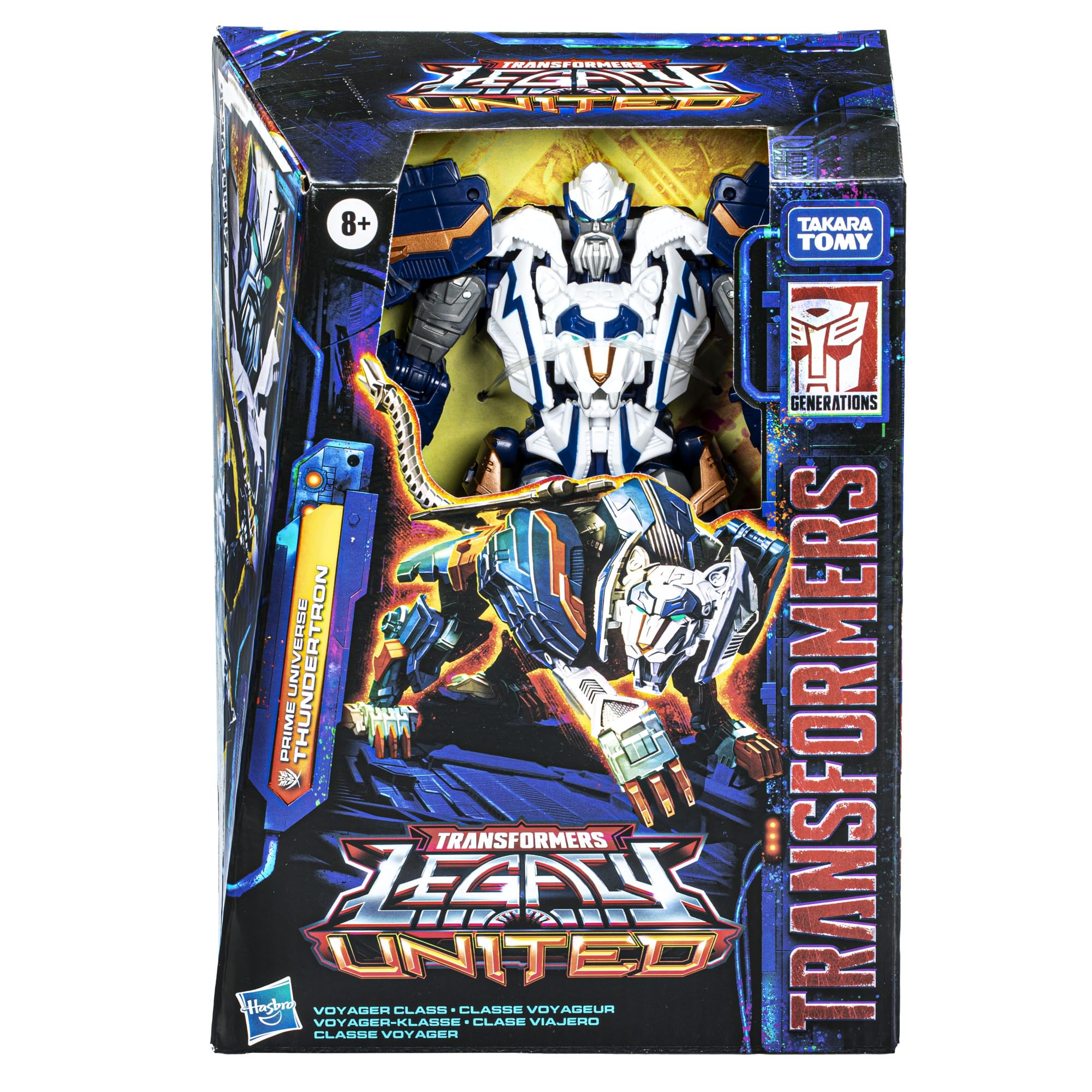 Transformers Legacy United Thundertron in lion mode for fierce display.