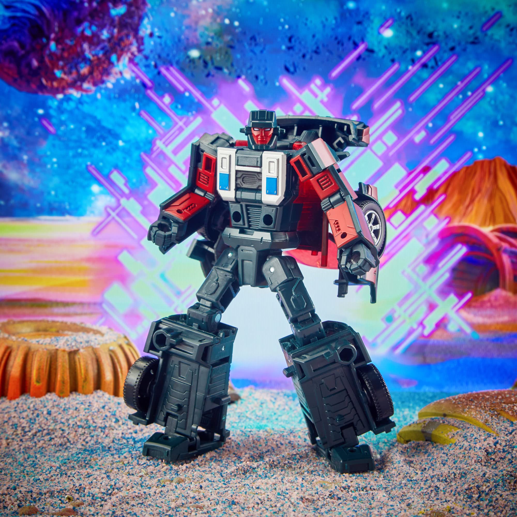 Transformers Legacy Wild Rider in car mode, ready for imaginative battles and display.