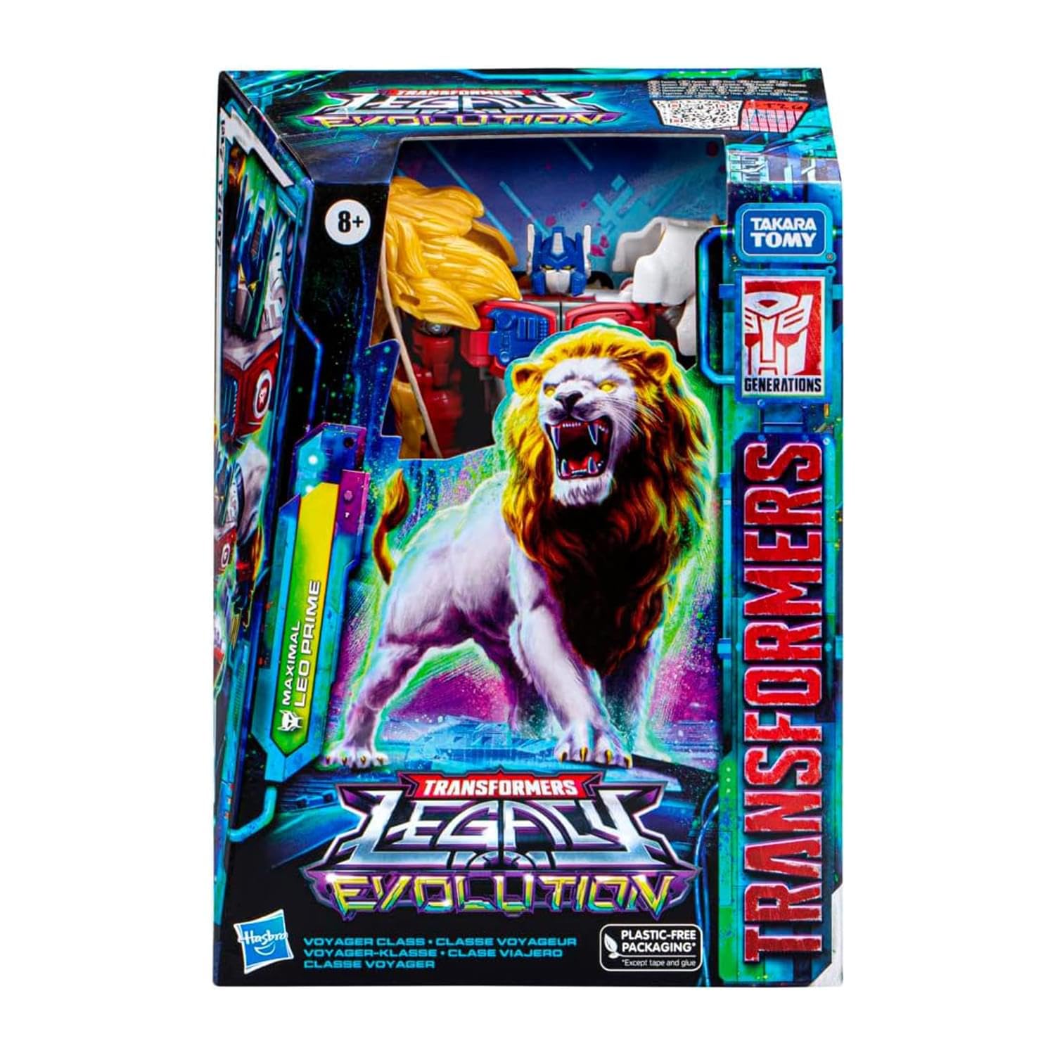 Transformers Leo Prime lion mode showcases bold design for imaginative battles.