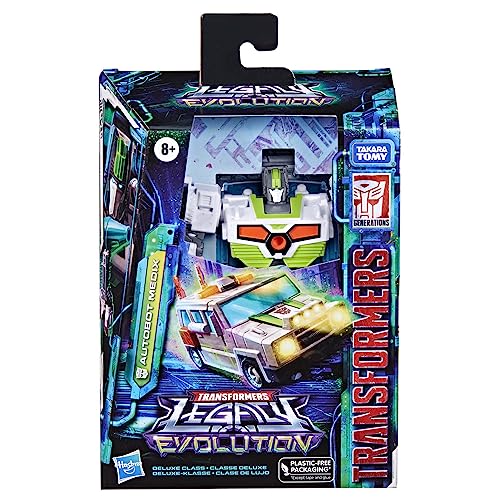 Transformers Medix Deluxe pose in action stance for dynamic display