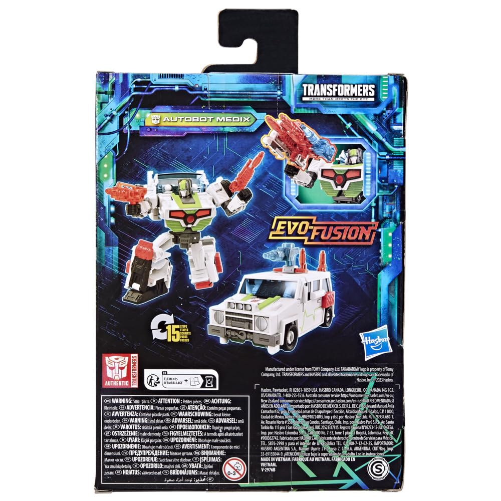 Transformers Medix Deluxe series logo close-up for brand recognition