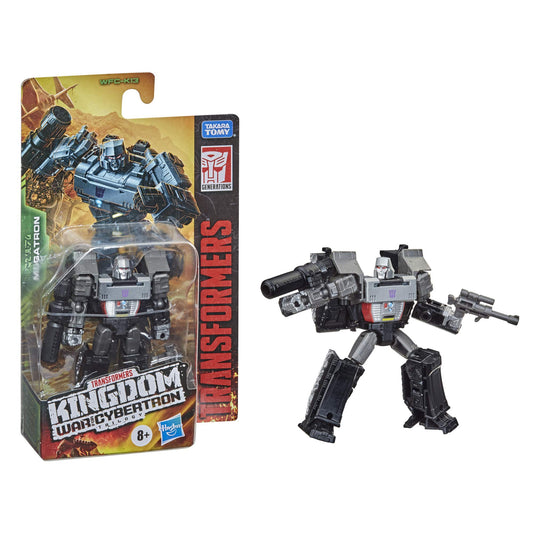 Megatron Core Class 3.5-inch figure ready to pose with larger collections.