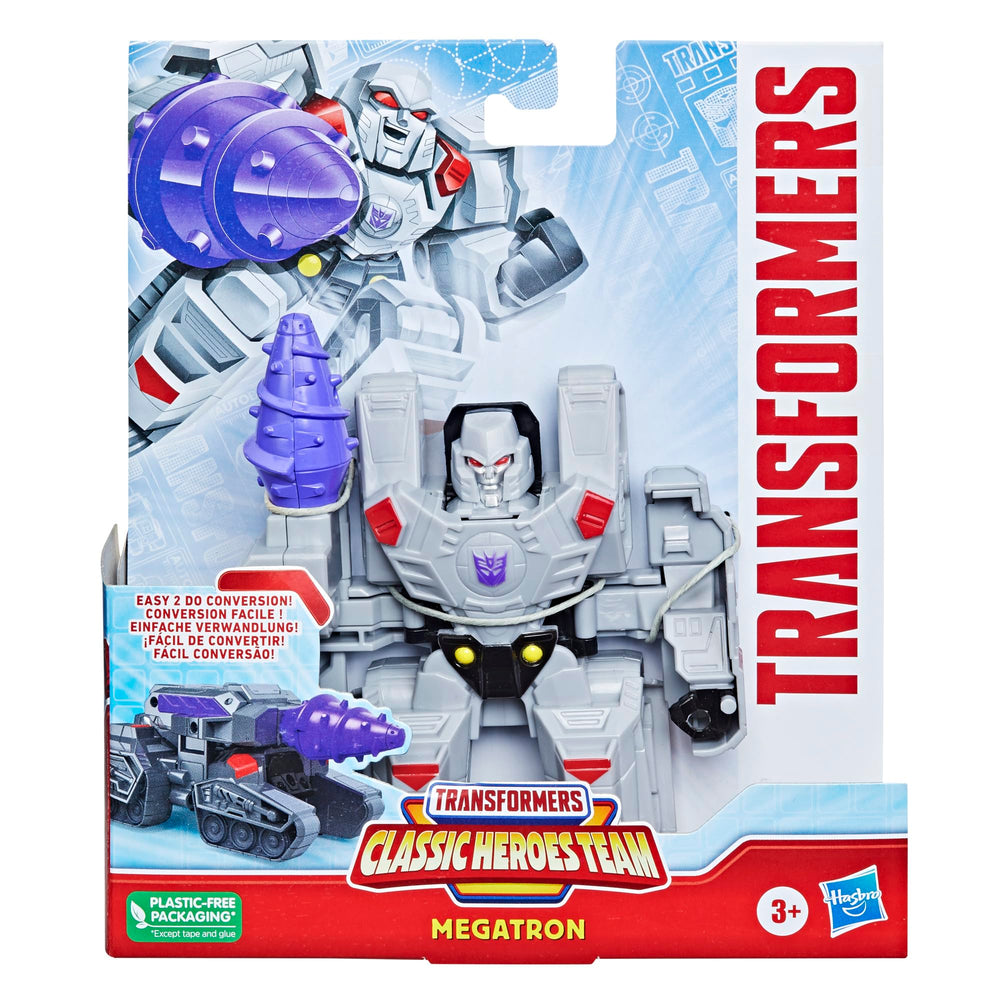 Transformers Megatron easy 2-do conversion for simple preschool play.