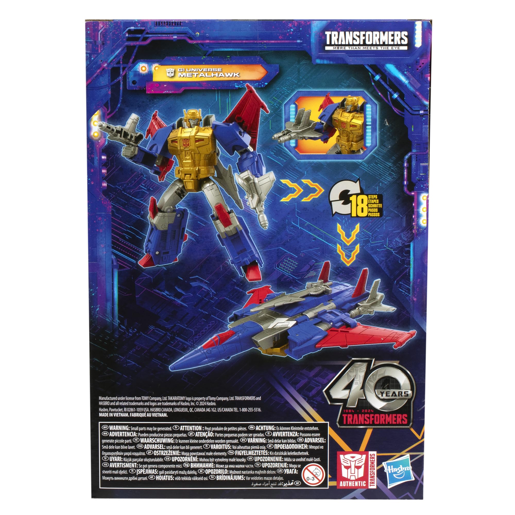 Metalhawk blaster accessories attached in robot and jet modes