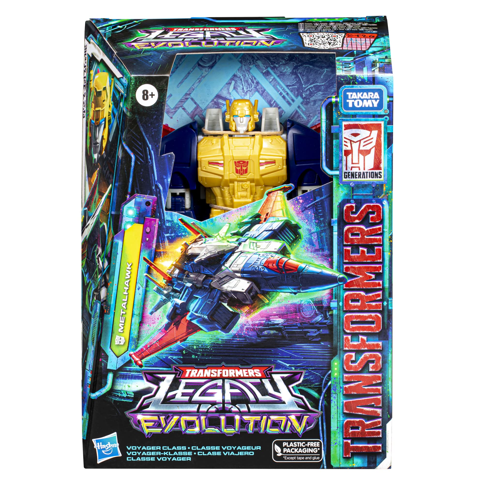 Transformers Metalhawk jet mode ready for speed and aerial posing