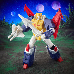 Transformers Metalhawk sword accessory enhances action pose and combat play