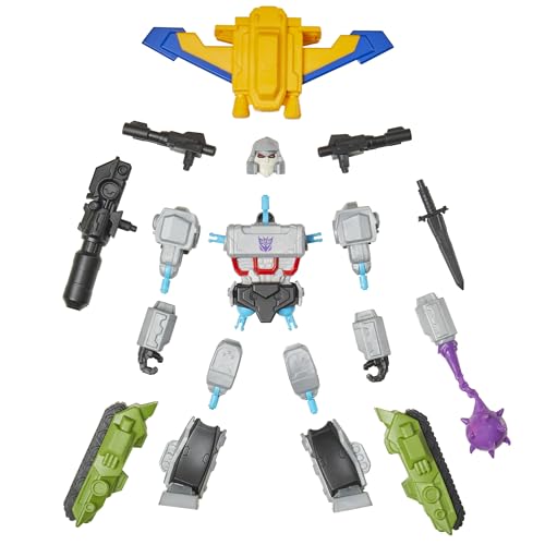 Transformers MixMashers purple mace accessory boosts dramatic action and display options.