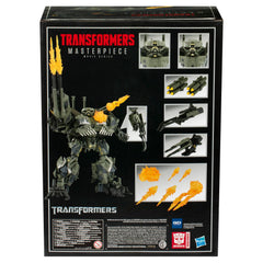 Decepticon Brawl tank treads and rotating barrel for realism.