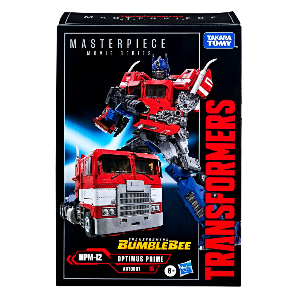 Transformers MPM12 Optimus Prime truck mode showing conversion realism.