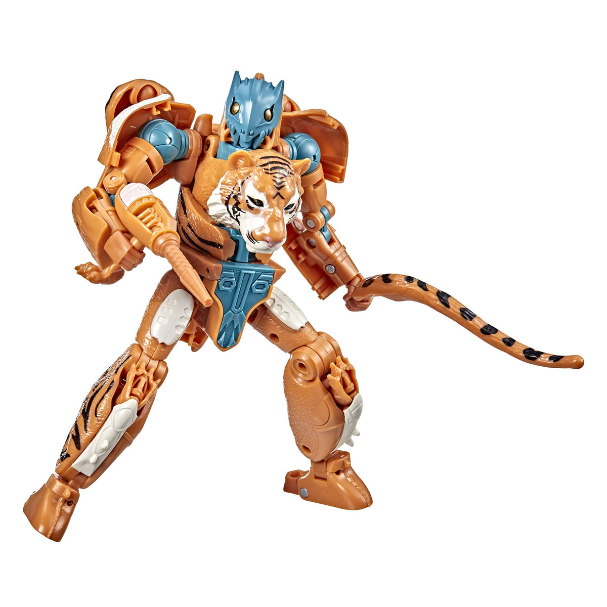 Transformers Mutant Tigatron robot mode ready for display and imaginative play.