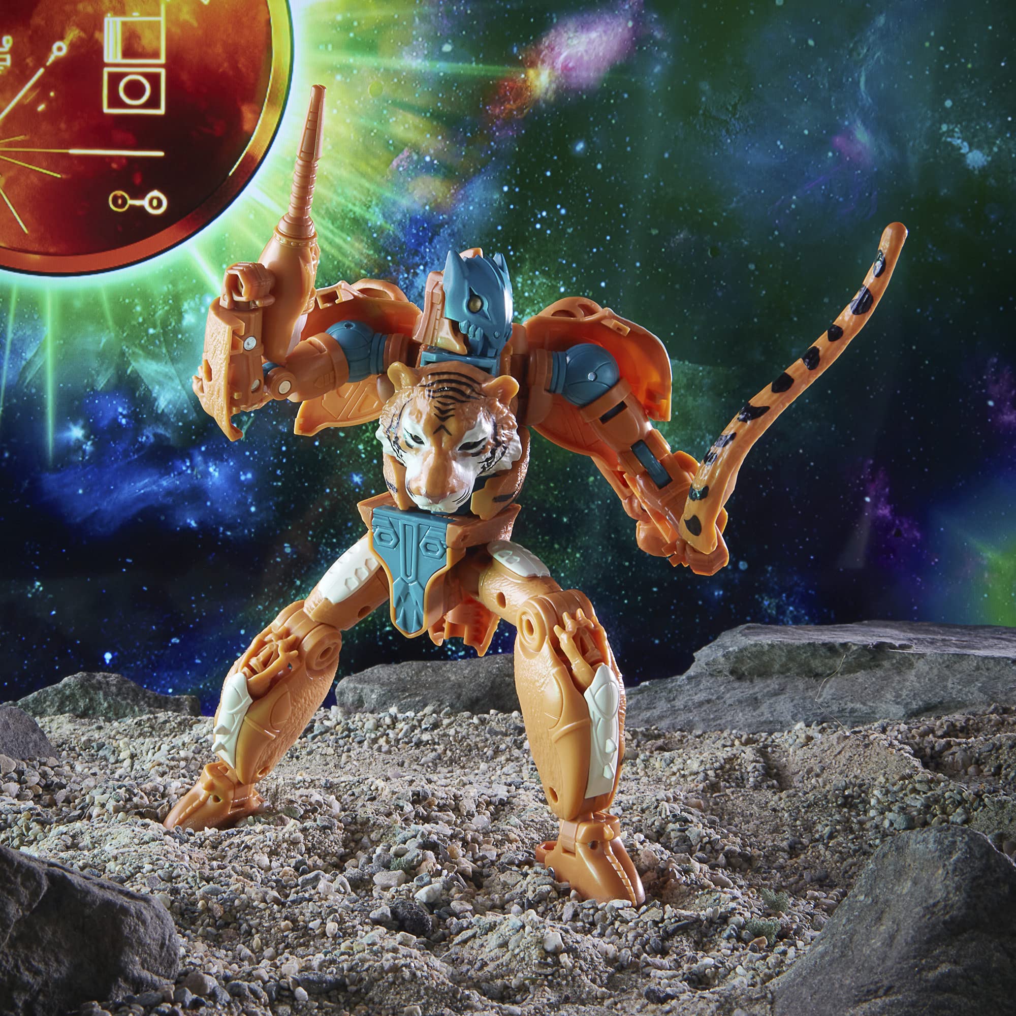 Transformers Mutant Tigatron tail whip accessory adds action-ready detail.