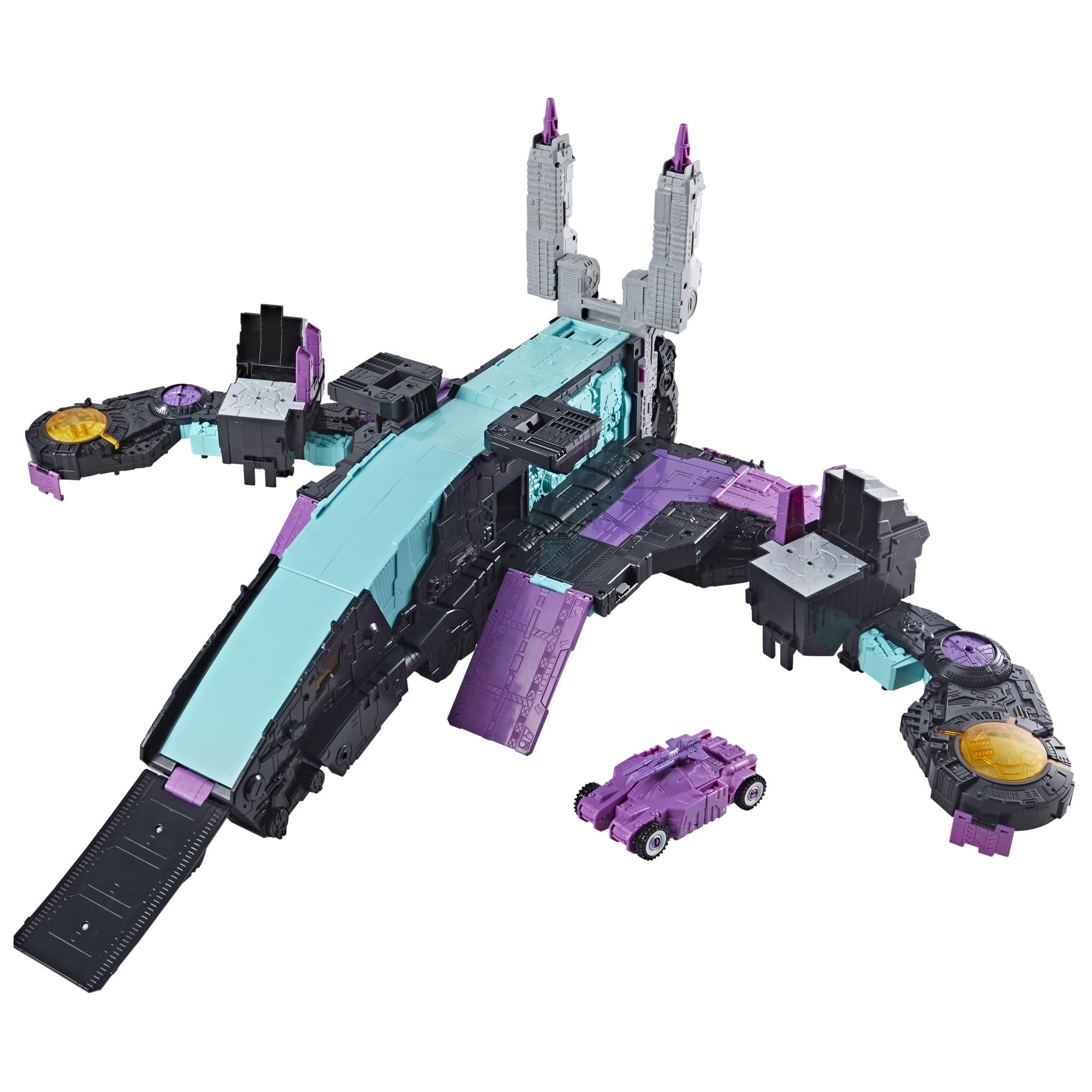 Transformers Necro Titan Master with removable head for customization.