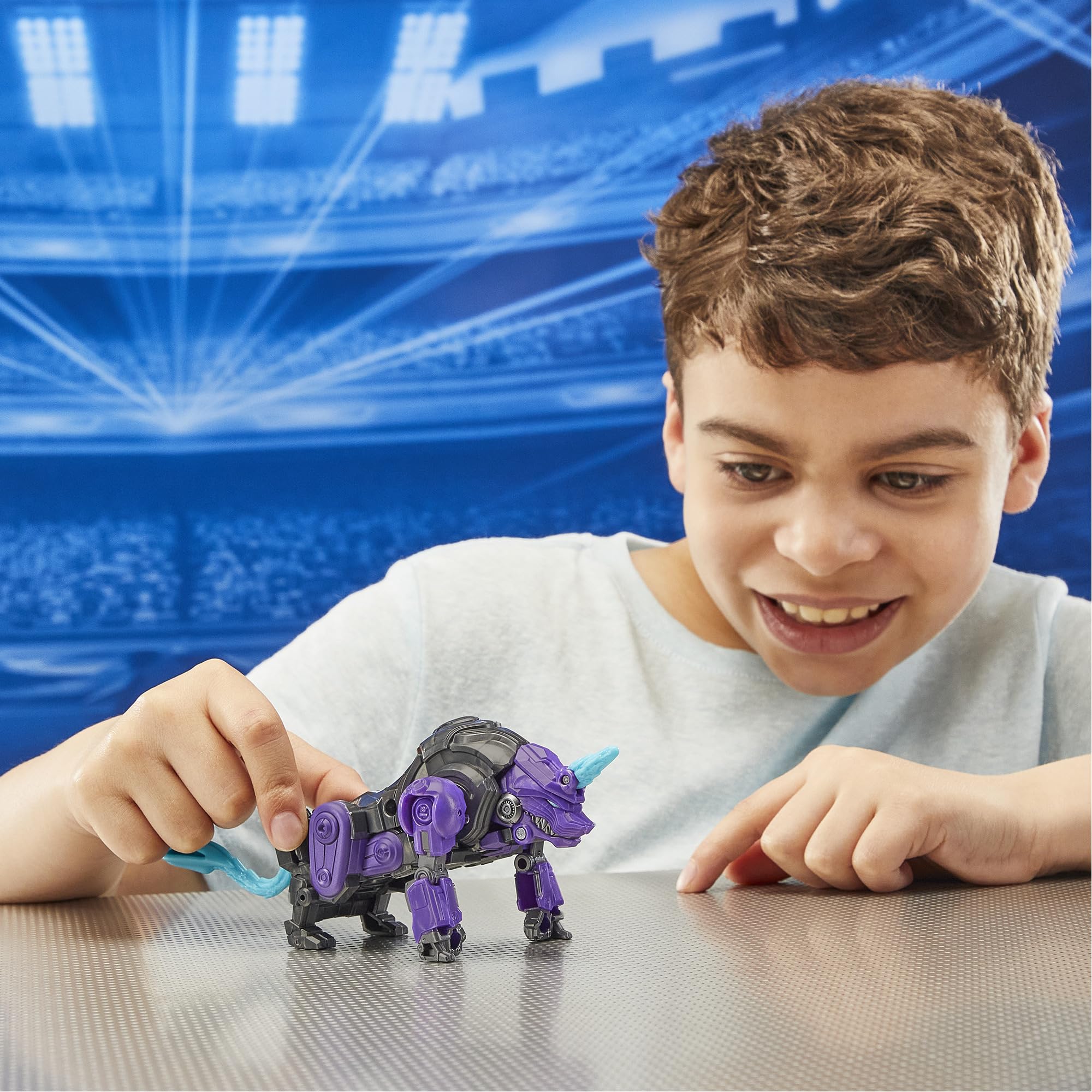 Transformers One Alpha Trion battle base included for interactive battles.