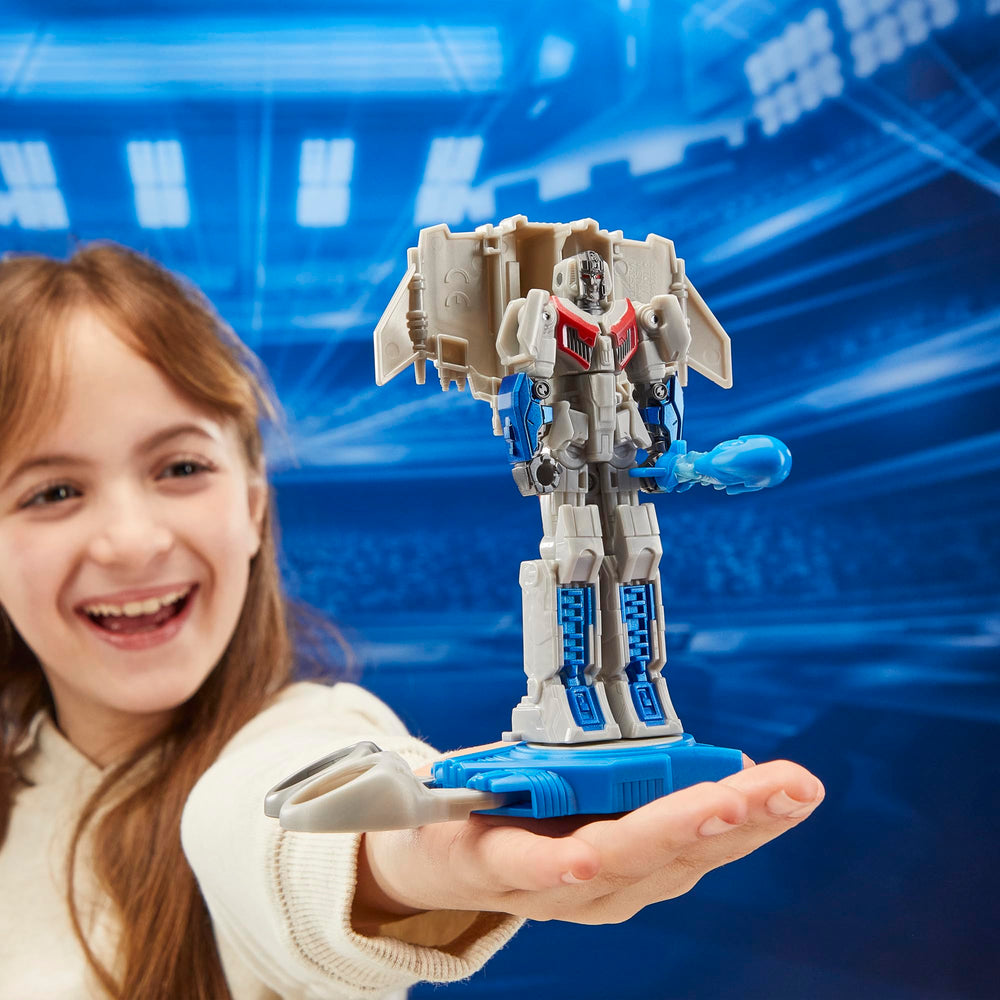 Transformers One Battle Base supports action battles and dramatic play sessions.