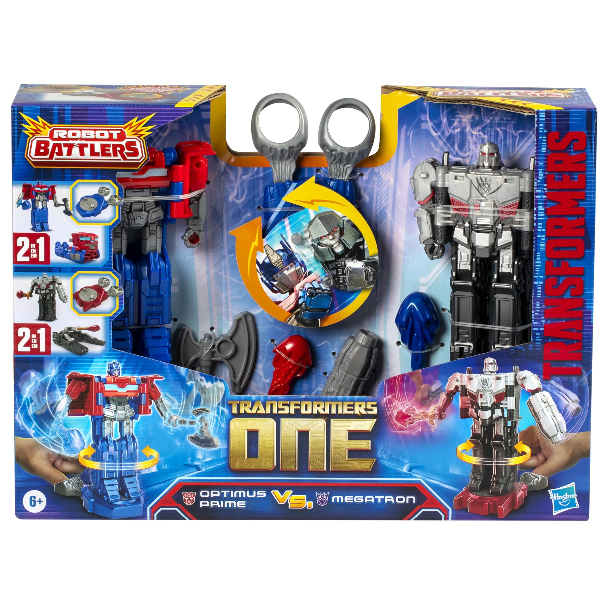 Optimus Prime in truck mode offering dynamic conversion play
